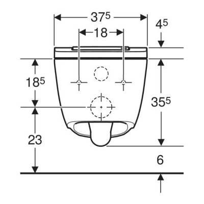 Унітаз-біде підвісний Geberit AquaClean Sela Square 146.250.01.1 білий глянець Унітаз-біде підвісний Geberit AquaClean Sela Square 146.250.01.1 білий глянець