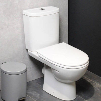 Унітаз-компакт Kolo Freja L79046000 Premium із сидінням з дюропласту Soft-close Унітаз-компакт Kolo Freja L79046000 Premium із сидінням з дюропласту Soft-close
