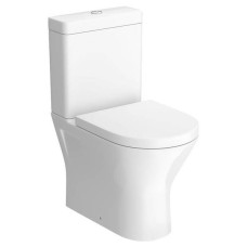 Унітаз-компакт RAK Ceramics RESORT RST17AWHA + RST10AWHA + RESC0004 безобідковий з сидінням Soft-close