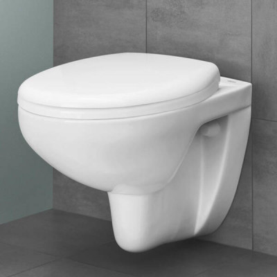 Унітаз підвісний Grohe Bau Ceramic 39427000 безобідковий