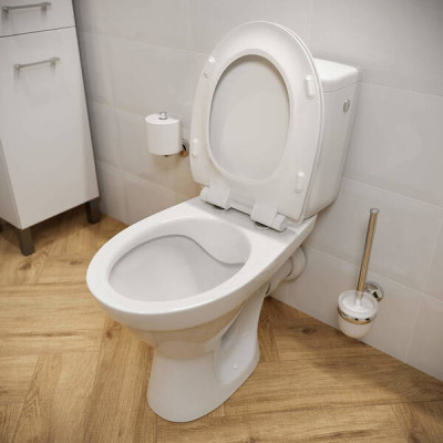 Унітаз-компакт Mito Cersania CCKZ1014916402 705 Simpleon 011 3/6 із дюропластовим сидінням Soft close, білий глянець