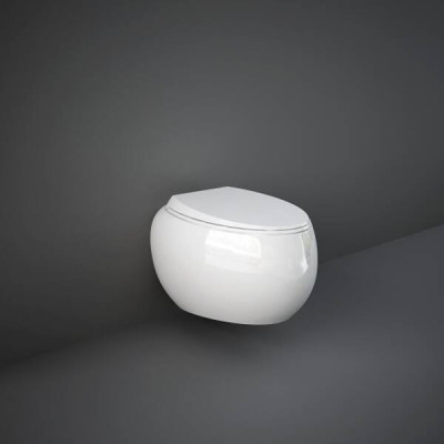 Унітаз підвісний RAK Ceramics Cloud CLOWC1446AWHA безобідковий Унітаз підвісний RAK Ceramics Cloud CLOWC1446AWHA безобідковий