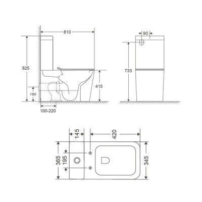 Унитаз напольный Qtap Tern Ultra Quiet безободковый с сиденьем Soft-Close QT17222175AUQ1W White Унитаз напольный Qtap Tern Ultra Quiet безободковый с сиденьем Soft-Close QT17222175AUQ1W White