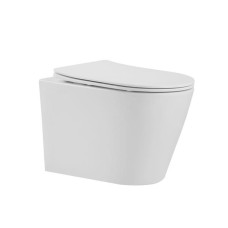 Унитаз подвесной Qtap Scorpio безободковый Ultra Quiet с сиденьем Soft-close QT1433053EUQW