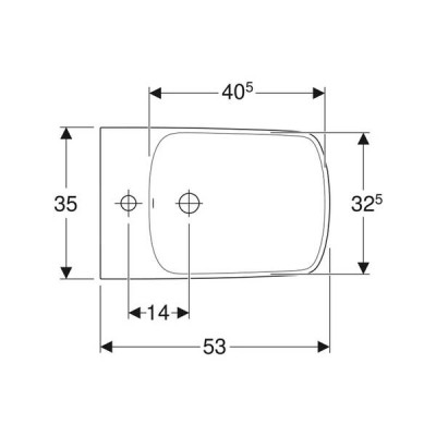 Біде підлогове Geberit Selnova Square 500.483.01.7