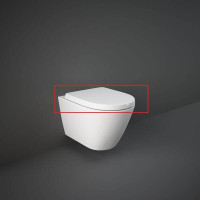 Кришка для унітазу RAK Ceramics Resort RESC0004 slim, Soft Close, Quick Release