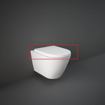Кришка для унітазу RAK Ceramics Resort RESC0004 slim, Soft Close, Quick Release