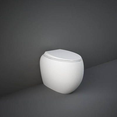 Кришка для унітазу RAK Ceramics Cloud CLOSC3901500 slim, Soft Close, Quick Release білий матовий Кришка для унітазу RAK Ceramics Cloud CLOSC3901500 slim, Soft Close, Quick Release білий матовий