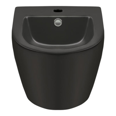 Біде підвісне Qtap Robin 495х370х325 Matt black QT1355046FMB Біде підвісне Qtap Robin 495х370х325 Matt black QT1355046FMB