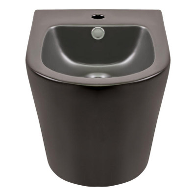 Биде подвесное Qtap Scorpio 515x360x345 Matt black QT1455053FMB Биде подвесное Qtap Scorpio 515x360x345 Matt black QT1455053FMB