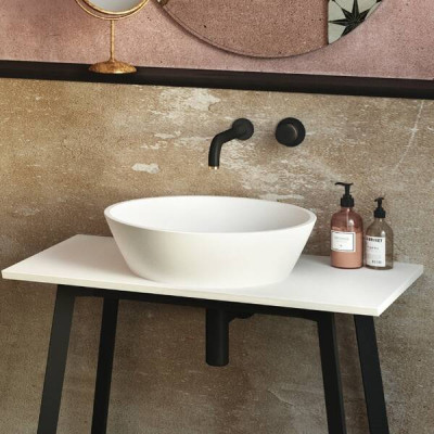Раковина PAA Deco MF IDECS/00 45 см, колір білий матовий Раковина PAA Deco MF IDECS/00 45 см, колір білий матовий
