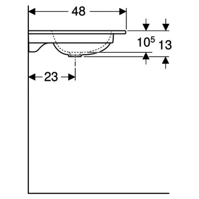 Раковина Geberit iCon 501.845.00.3 90 см Раковина Geberit iCon 501.845.00.3 90 см