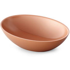 Раковина PAA Perla IPERL/01 51 см на стільницю, колір Clay Glossy (теракот глянцевий)