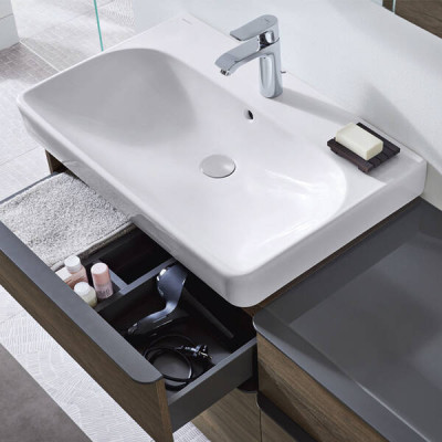 Раковина Geberit Smyle Square 500.251.01 90 см Раковина Geberit Smyle Square 500.251.01 90 см