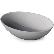 Раковина PAA Perla Silkstone IPERLS/03 51 см на стільницю, колір Matte Grey (сірий мат)