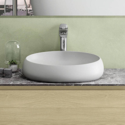 Раковина RAK Ceramics Cloud CLOWB5501500A 55 см Раковина RAK Ceramics Cloud CLOWB5501500A 55 см