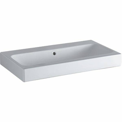 Раковина Geberit iCon 124078000 75 см без отвору під змішувач