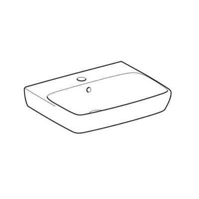 Раковина Geberit Selnova Square 500.290.01.7 55см колір білий