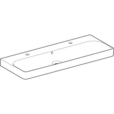 Раковина Geberit Smyle Square 500.253.01.1 120 см Раковина Geberit Smyle Square 500.253.01.1 120 см