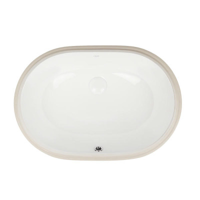 Раковина Qtap Stork 560x395x195 White з донним клапаном QT15116030W