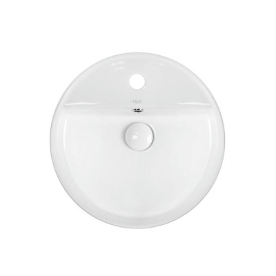 Раковина-чаша Qtap Swan 420х420х145 White з донним клапаном QT1611A051TW