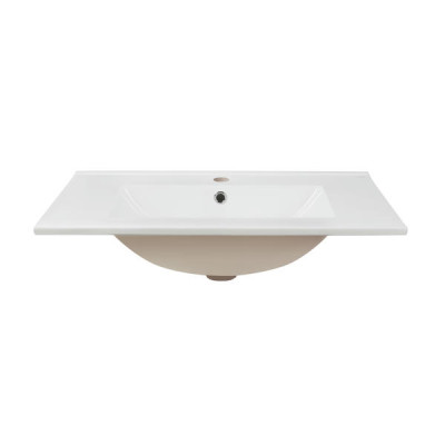 Раковина Qtap Albatross E 700х460х180 White з донним клапаном QT01119070EW Раковина Qtap Albatross E 700х460х180 White з донним клапаном QT01119070EW