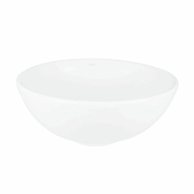 Комплект Qtap Owl: Раковина накладна кругла 400х400х155 мм White + Донний клапан PU02 Комплект Qtap Owl: Раковина накладна кругла 400х400х155 мм White + Донний клапан PU02