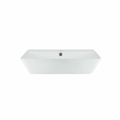 Комплект Qtap Virgo: Раковина підвісна прамокутна 600x420x140 мм White + Донний клапан PU02O Комплект Qtap Virgo: Раковина підвісна прамокутна 600x420x140 мм White + Донний клапан PU02O