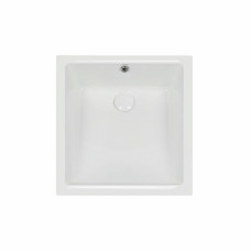 Раковина Qtap Stork 440x340x190 White з донним клапаном QT15116086W