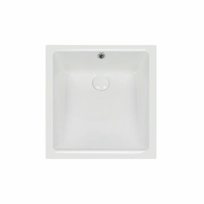 Раковина Qtap Stork 440x340x190 White з донним клапаном QT15116086W