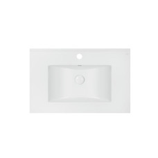 Раковина Qtap Albatross E 800х460х180 White з донним клапаном QT01119080EW