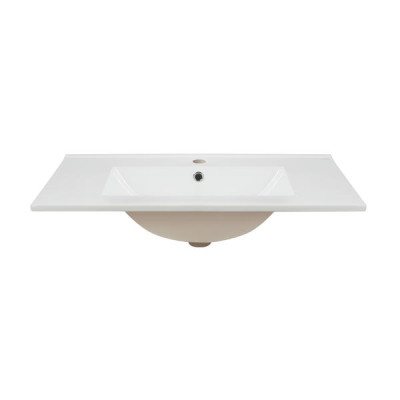 Раковина Qtap Albatross E 800х460х180 White з донним клапаном QT01119080EW Раковина Qtap Albatross E 800х460х180 White з донним клапаном QT01119080EW