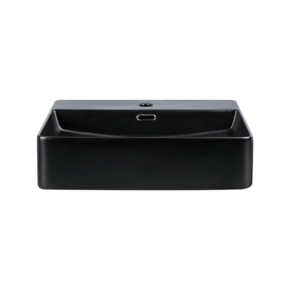 Раковина Qtap Nando LT 500х420х120 Matt black QT12112173SMBMBN Раковина Qtap Nando LT 500х420х120 Matt black QT12112173SMBMBN