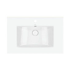 Раковина Qtap Albatross 700х460х180 White з донним клапаном QT01113070CW