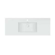 Раковина Qtap Albatross E 1200х460х180 White з донним клапаном QT01119120EW
