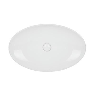 Раковина-чаша Qtap Dove 680х420х120 White с донным клапаном QT0611K160W