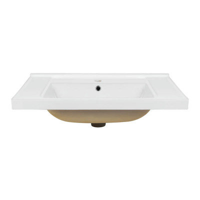 Раковина Qtap Albatross Q 800х480х230 White з донним клапаном QT01115080QW Раковина Qtap Albatross Q 800х480х230 White з донним клапаном QT01115080QW
