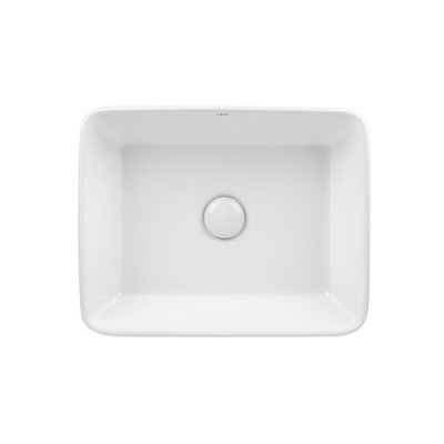 Раковина-чаша Qtap Tern 480х370х135 White з донним клапаном QT17112074W