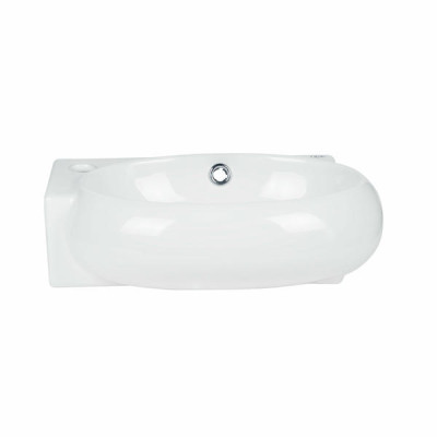 Раковина Qtap Leo 420x280x150 White QT11115011LWN Раковина Qtap Leo 420x280x150 White QT11115011LWN