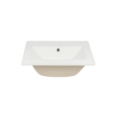 Раковина Qtap Stork 420x420x170 White з донним клапаном QT15116037W Раковина Qtap Stork 420x420x170 White з донним клапаном QT15116037W