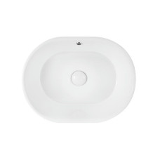 Раковина-чаша Qtap Robin 505х385х190 White з донним клапаном QT1311A025W