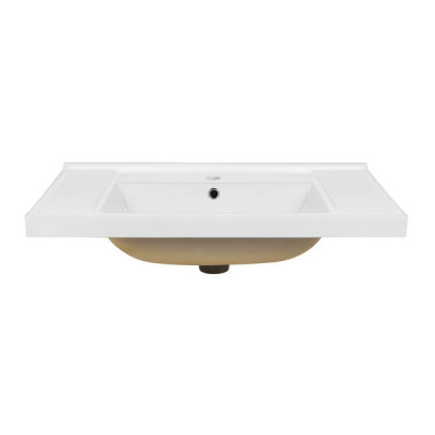 Раковина Qtap Albatross Q 900х480х230 White з донним клапаном QT01115090QW Раковина Qtap Albatross Q 900х480х230 White з донним клапаном QT01115090QW