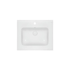 Раковина Qtap Albatross E49 600х490х200 White з донним клапаном QT01119060E49W