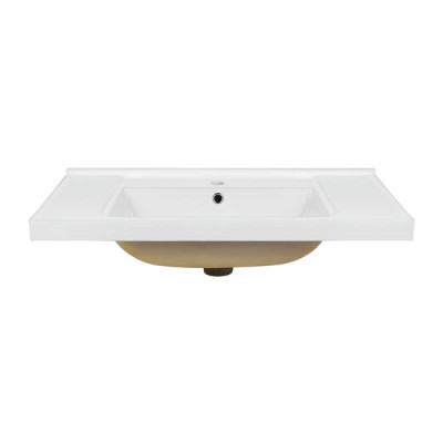 Раковина Qtap Albatross Q 1000х480х230 White з донним клапаном QT01115100QW Раковина Qtap Albatross Q 1000х480х230 White з донним клапаном QT01115100QW