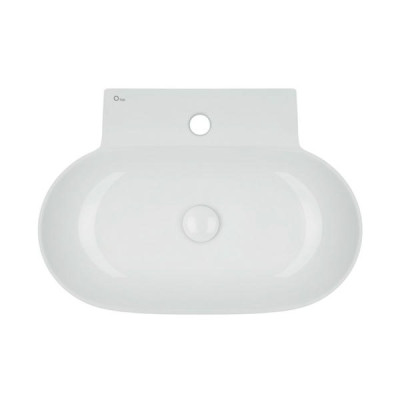 Раковина Qtap Cardinal 565х400х130 White з донним клапаном QT0411K177W