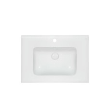 Раковина Qtap Albatross E49 700х490х200 White з донним клапаном QT01119070E49W