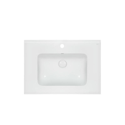 Раковина Qtap Albatross E49 700х490х200 White з донним клапаном QT01119070E49W