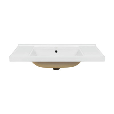 Раковина Qtap Albatross Q 1200х480х230 White з донним клапаном QT01115120QW Раковина Qtap Albatross Q 1200х480х230 White з донним клапаном QT01115120QW