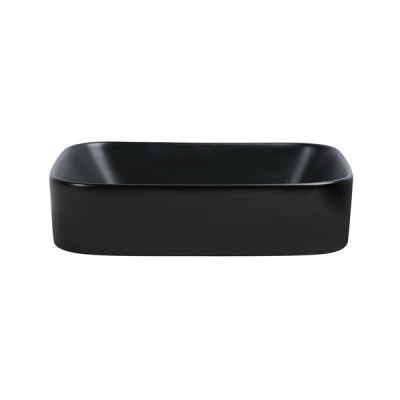 Раковина-чаша Qtap Scorpio 450х390х120 Matt black с донным клапаном QT14112242MBMB Раковина-чаша Qtap Scorpio 450х390х120 Matt black с донным клапаном QT14112242MBMB