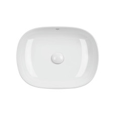 Раковина-чаша Qtap Aquarius 465x375x120 White з донним клапаном QT21112185W